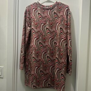 Zara Multi-Color 70s Dress